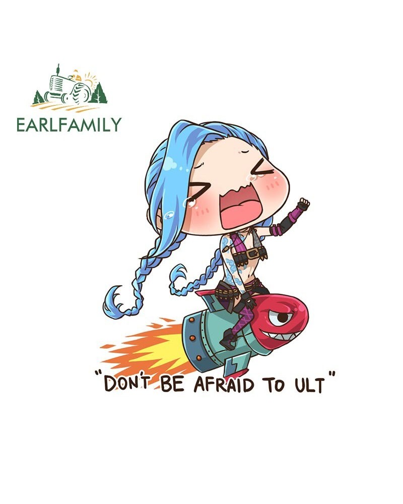 Jinx Chibi Stickers Graffiti $3.29 Stickers