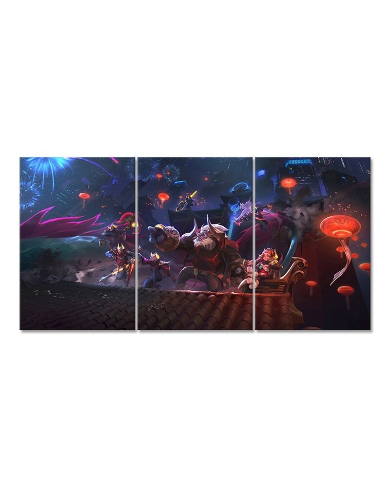 Alistar Annie Darius Aphelios Viego Fiora Poster - Canvas Painting $14.78 Posters