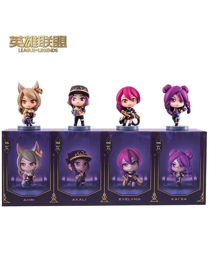 "K/DA POP STARS Series" Ahri Akali Kaisa Evelynn Figures $45.47 Figures