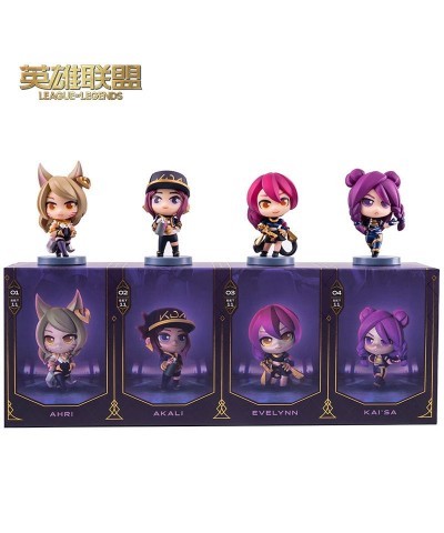 "K/DA POP STARS Series" Ahri Akali Kaisa Evelynn Figures $45.47 Figures