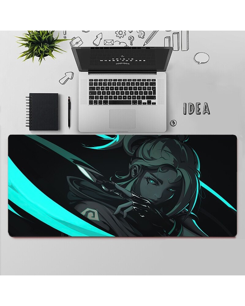 Valorant Jett Desk Mats | Valorant Gaming Mousepads | Gift For Agent Jett Player $11.70 Valorant Mousepads