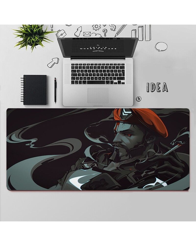 Valorant Brimstone Desk Mat | Valorant Gaming Mousepads | Gift For Brimstone Player $11.95 Valorant Mousepads