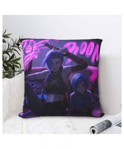 Sit Jinx Throw Pillow Case Arcane $5.98 Home Décor