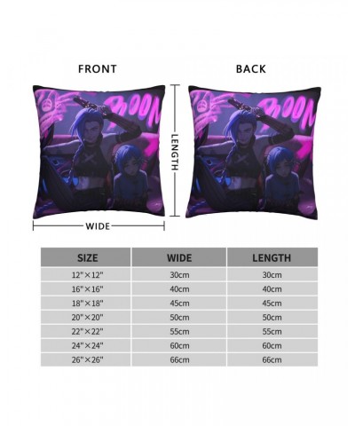 Sit Jinx Throw Pillow Case Arcane $5.98 Home Décor