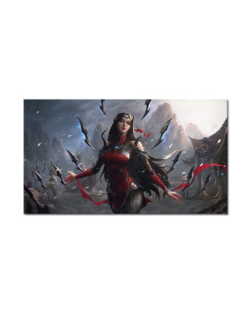 Irelia "Mural" Poster - Canvas Painting $9.61 Posters