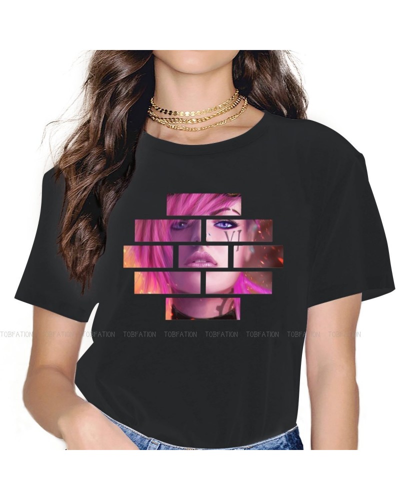 Enforcer Vi The Piltover T-Shirt $8.97 Tops