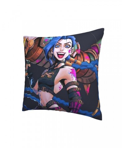 Jinx Warrior Throw Pillow Case Arcane $6.39 Home Décor