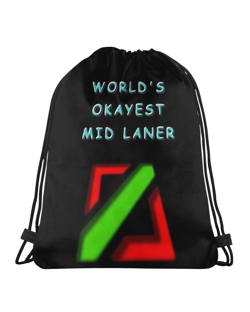 "Worlds Okayest Mid Laner" Backpack $8.59 BackPack