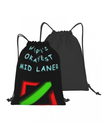 "Worlds Okayest Mid Laner" Backpack $8.59 BackPack