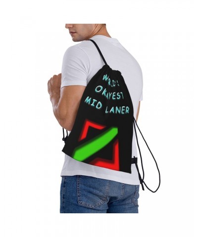 "Worlds Okayest Mid Laner" Backpack $8.59 BackPack