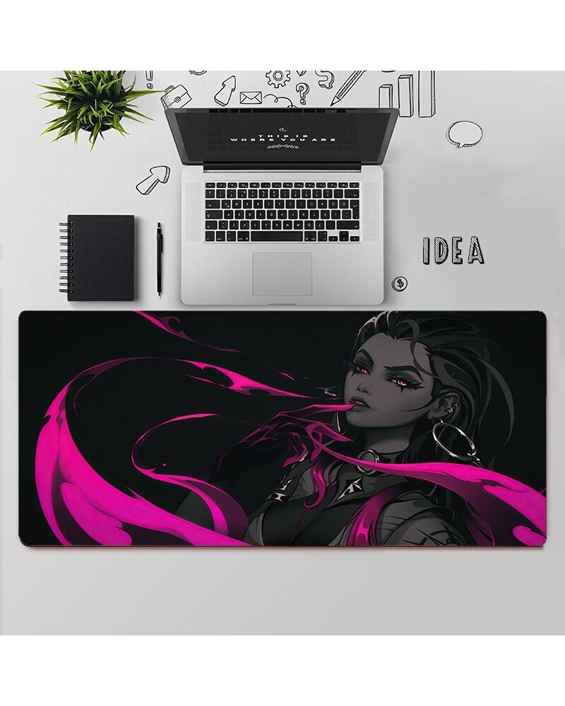 Valorant Reyna Desk Mats | Valorant Gaming Mousepads | Gift For Agent Reyna Player $9.71 Valorant Mousepads