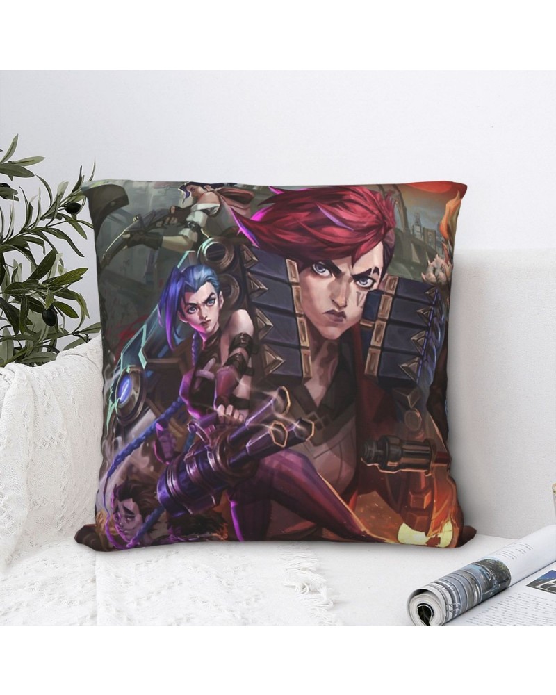 Arcane Characters Throw Pillow Case $4.45 Home Décor