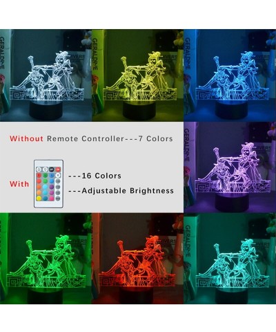 Riven 3D Led Nightlight $10.17 3D Led Nightlight Figures