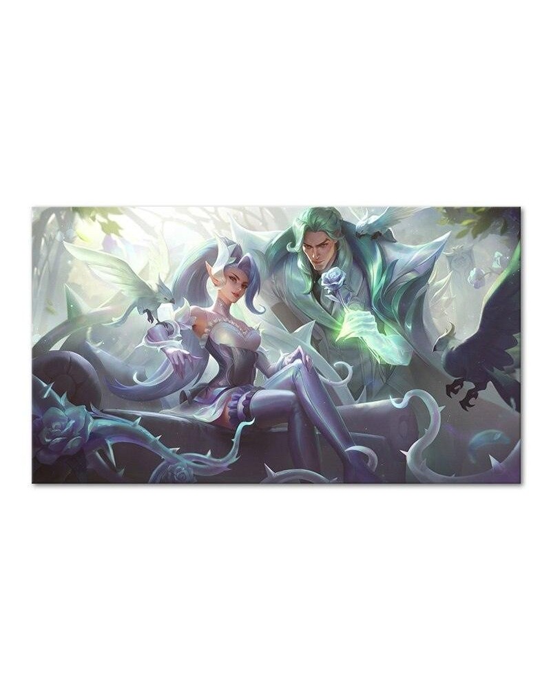 "Aqualuna" Zyra Jericho / Swain "The Noxian Grand General" Poster - Canvas Painting $8.15 Posters