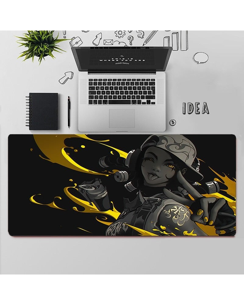 Valorant Raze Desk Mats | Valorant Gaming Mousepads | Gift For Agent Raze Player $7.72 Valorant Mousepads