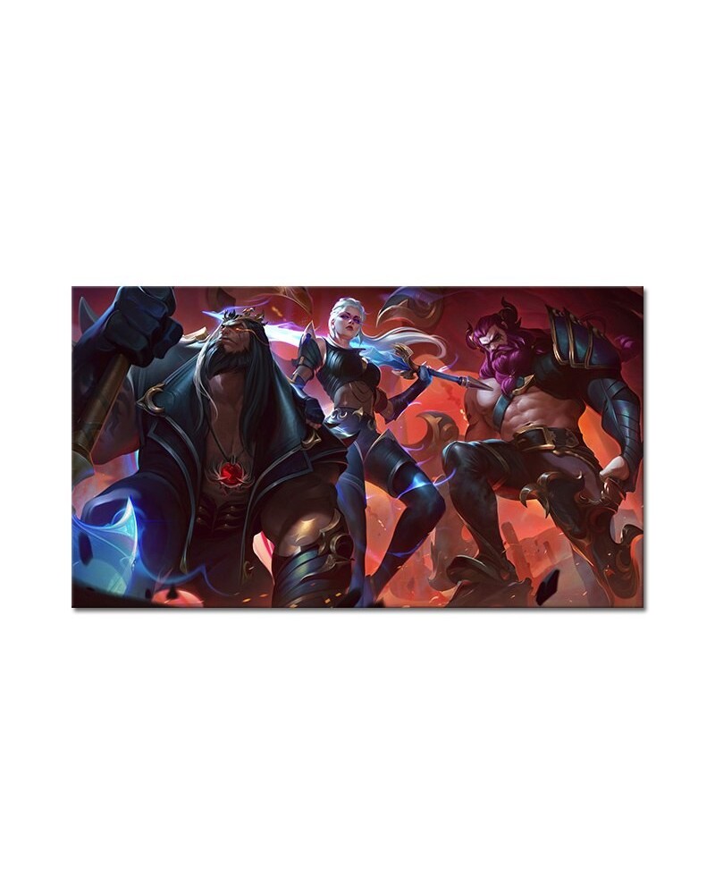 "Pentakill Lost Chapter" Yorick Kayle Olaf Poster - Canvas Painting $9.20 Posters