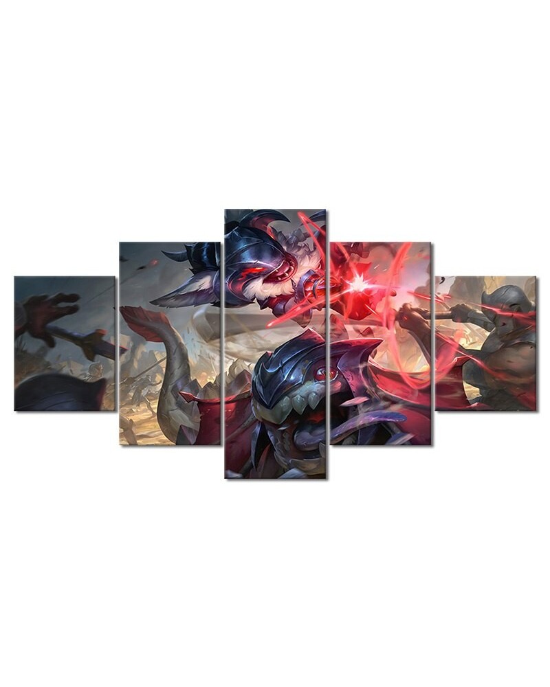 "The Dark Knight and Light Knight" Gragas Poster - Canvas Painting $11.85 Posters