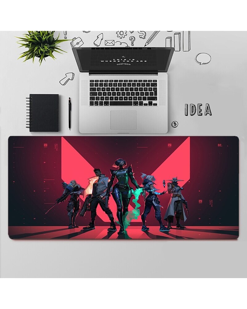 Valorant Jett Mousepads | Valorant Gaming Desk Mat Collection $10.08 Valorant Mousepads