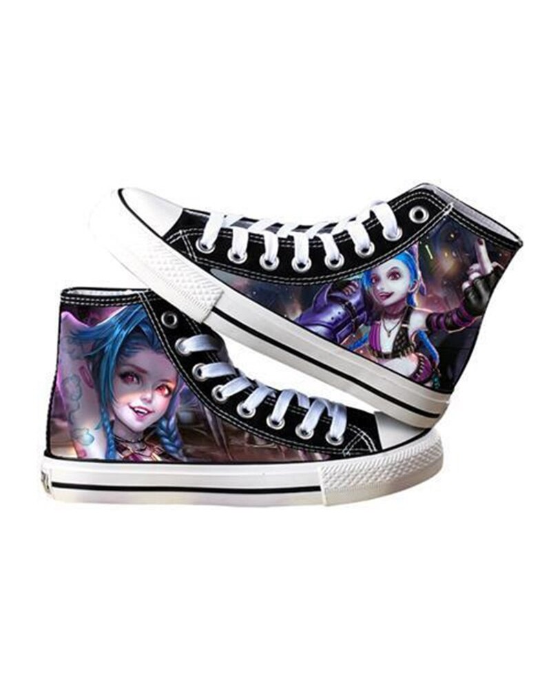 Anime Arcane Jinx Shoes $21.03 Cosplay