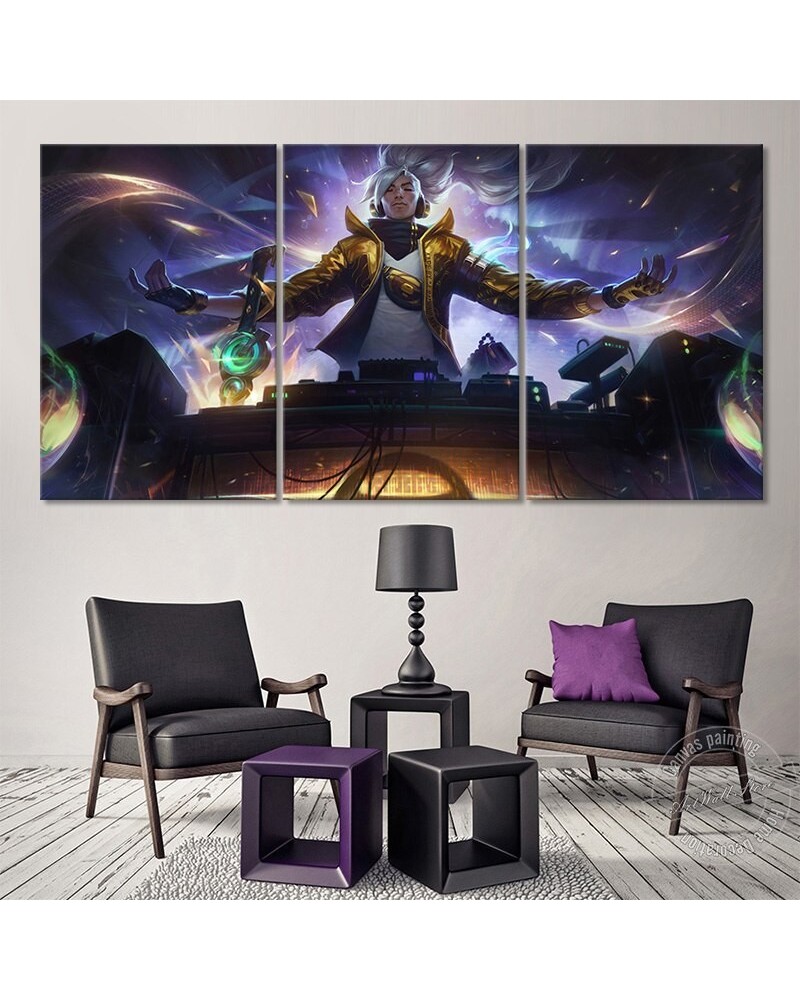 "True Damage" Yasuo Poster - Canvas Painting $17.06 Posters