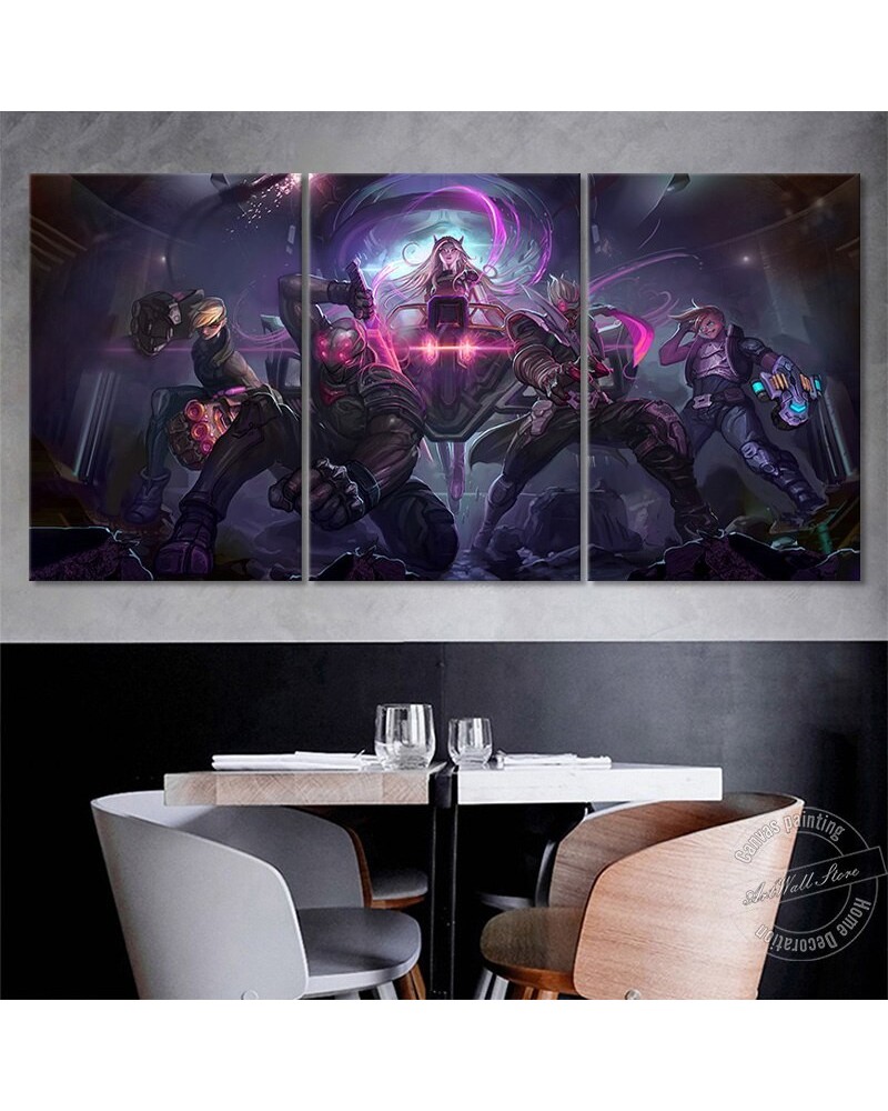 Shen Master Yi Sona "Buvelle PsyOps" Poster - Canvas Painting $15.16 Posters