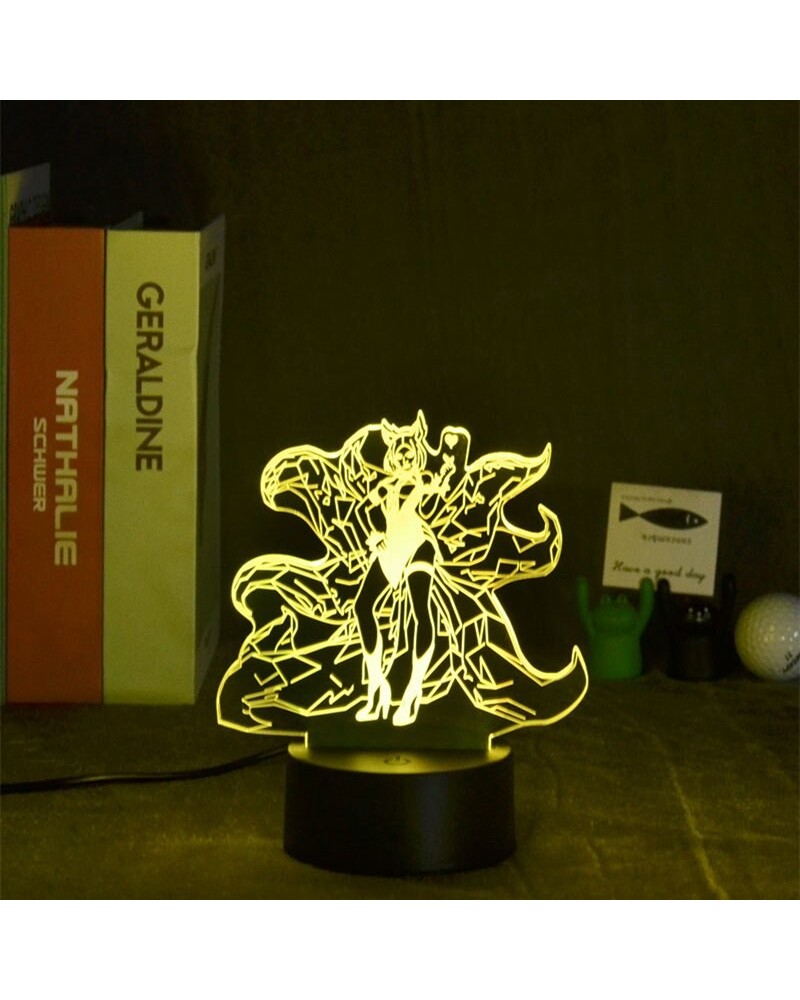 Ahri Figure 3D Led Nightlight Decor $9.57 3D Led Nightlight Figures