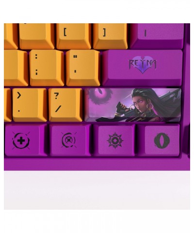 Valorant Reyna Custom Full Set Keycaps - Best Gift for Valorant Player - Gamer Keycap Series $25.92 Valorant Keycaps