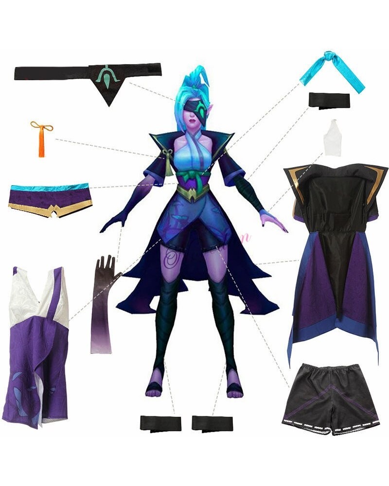 Spirit Blossom Vayne Cosplay Costume $85.24 Cosplay