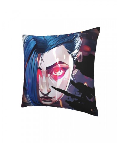 Jinx Head Throw Pillow Case Arcane $4.87 Home Décor