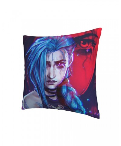 Jinx Face Pillowcase Arcane $6.53 Home Décor