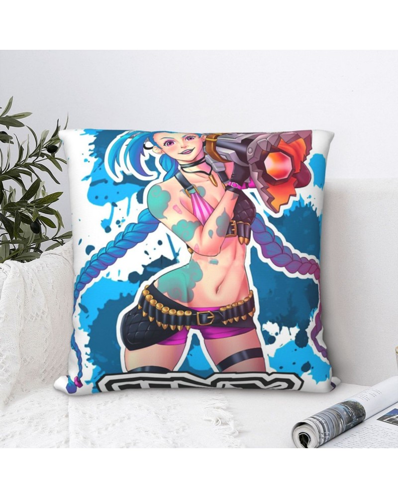 Jinx Throw Pillow Case Arcane 5 $6.26 Home Décor