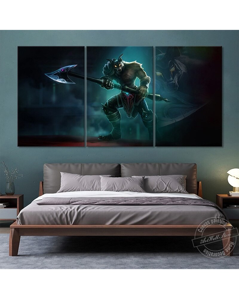 "Dreadknight" Nasus Poster - Canvas Painting $16.68 Posters