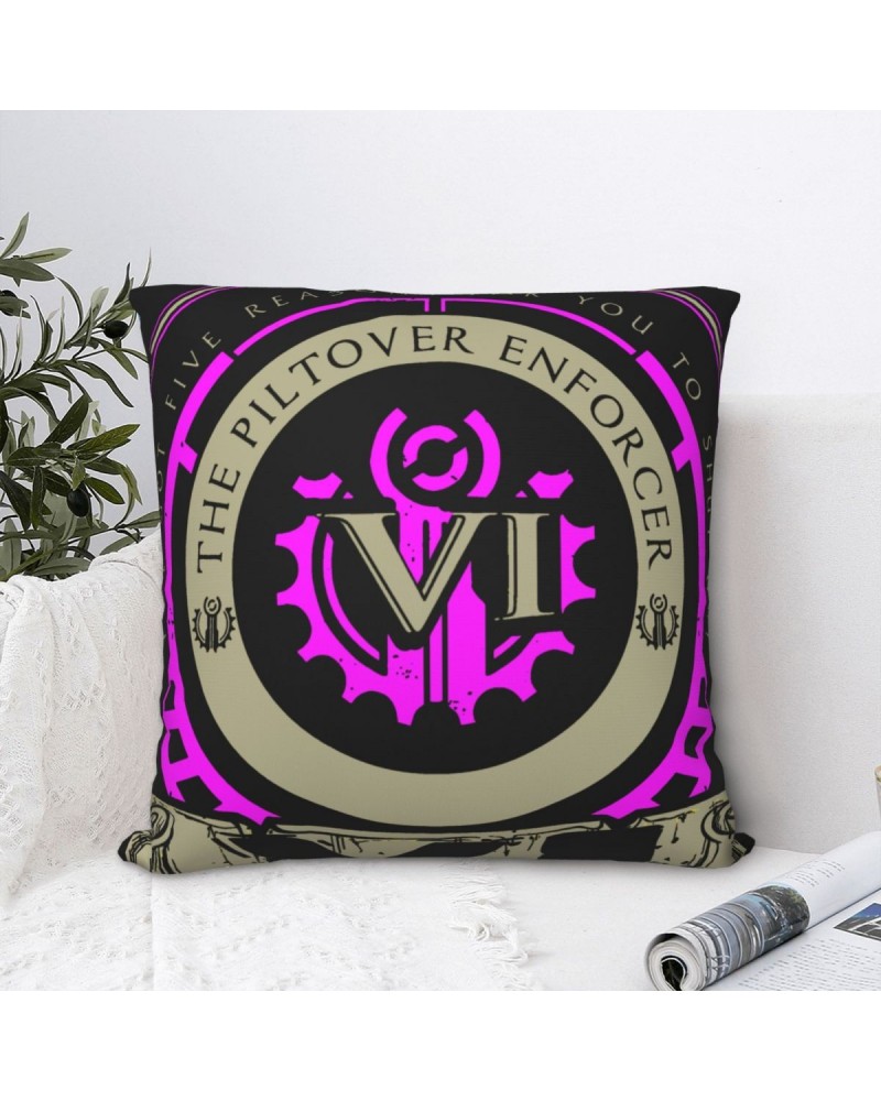 VI Logo Polyester Cushion Cover Arcane $5.42 Home Décor