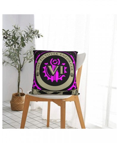 VI Logo Polyester Cushion Cover Arcane $5.42 Home Décor