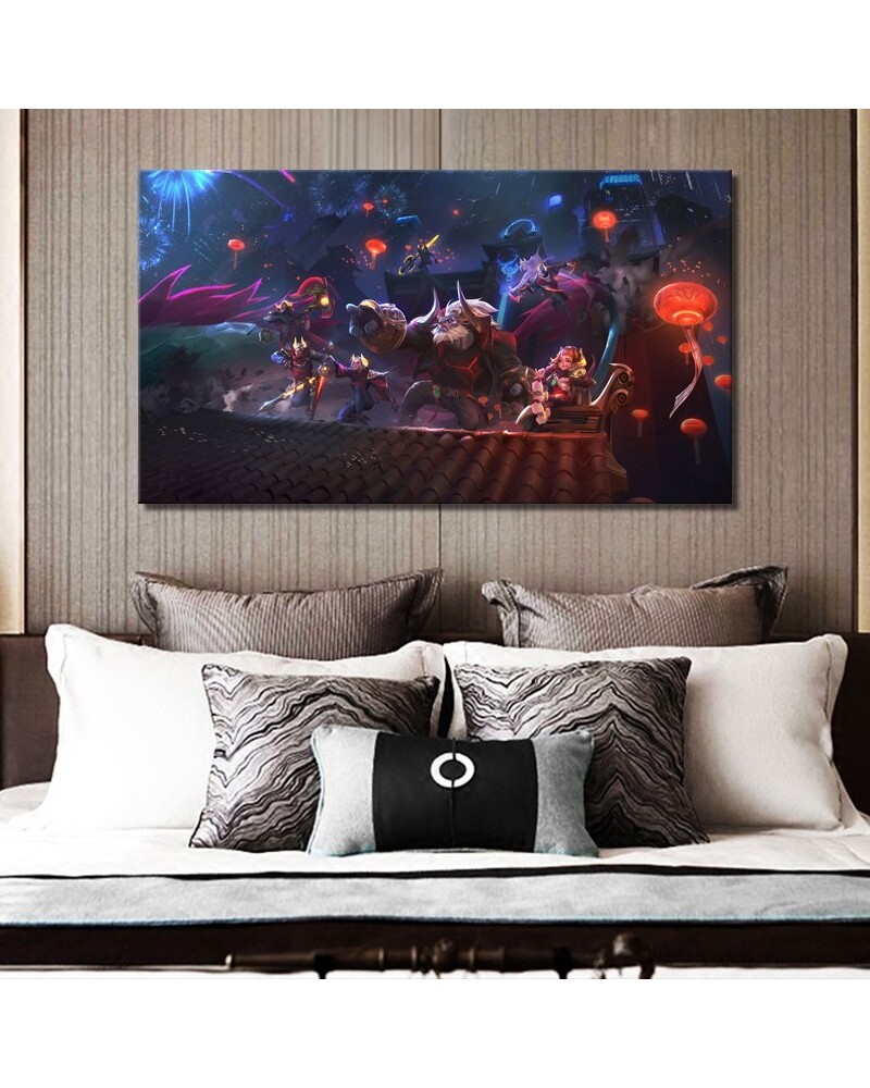 Annie Aphelios Alistar Darius Miss Fortune Fiora Poster - Canvas Painting $6.87 Posters