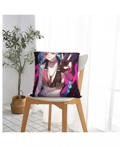 Jinx Kawaii Throw Pillow Case $5.14 Home Décor