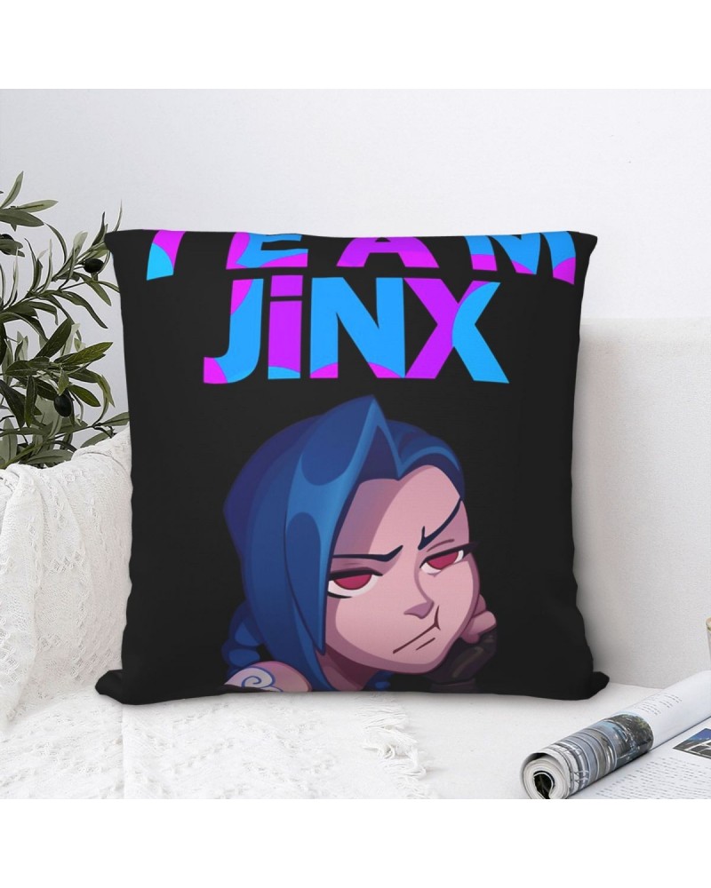 Team Jinx Throw Pillow Case Arcane $4.45 Home Décor