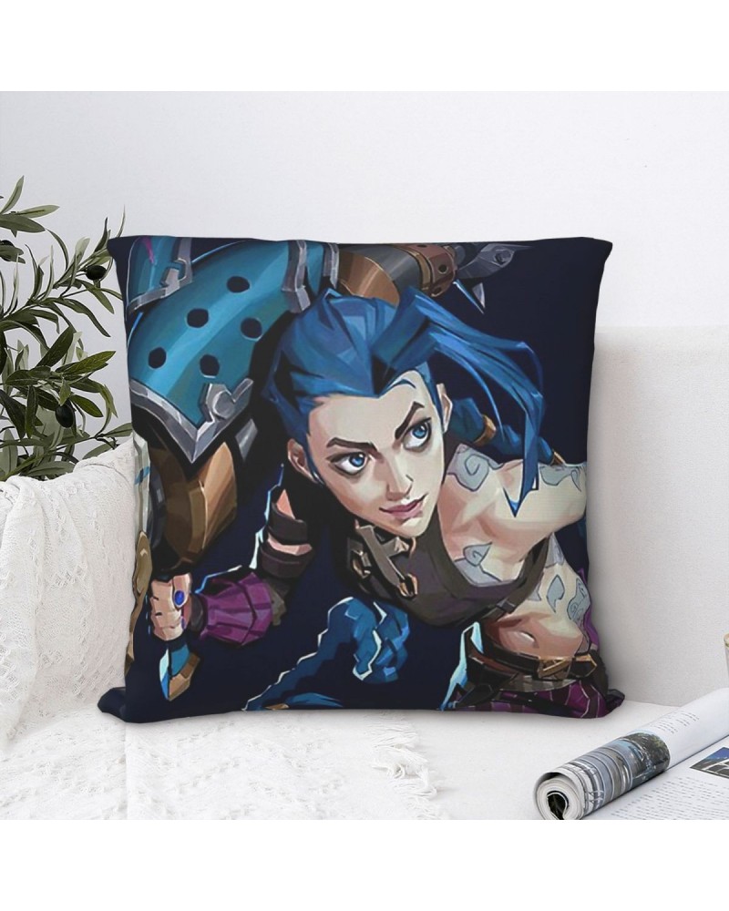 Jinx Throw Pillow Case Arcane 3 $4.87 Home Décor