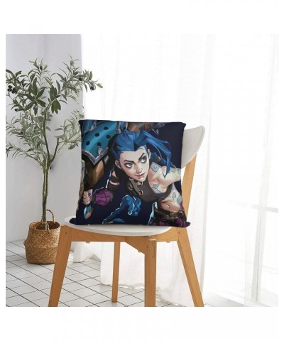 Jinx Throw Pillow Case Arcane 3 $4.87 Home Décor