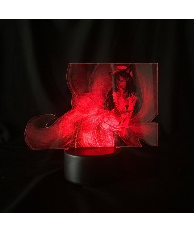 Ahri Figure - 3D Led Nightlight - Touch Sensor Two Tone $20.86 3D Led Nightlight Figures