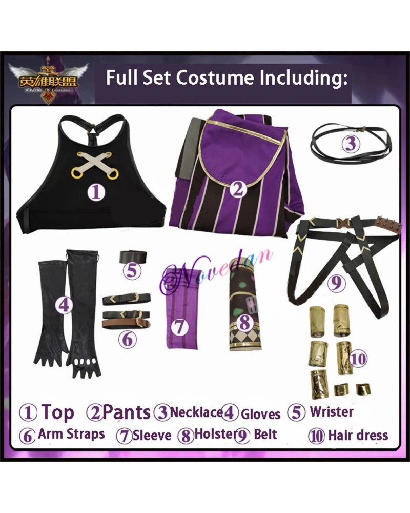 Arcane Jinx Cosplay Costume $65.95 Cosplay