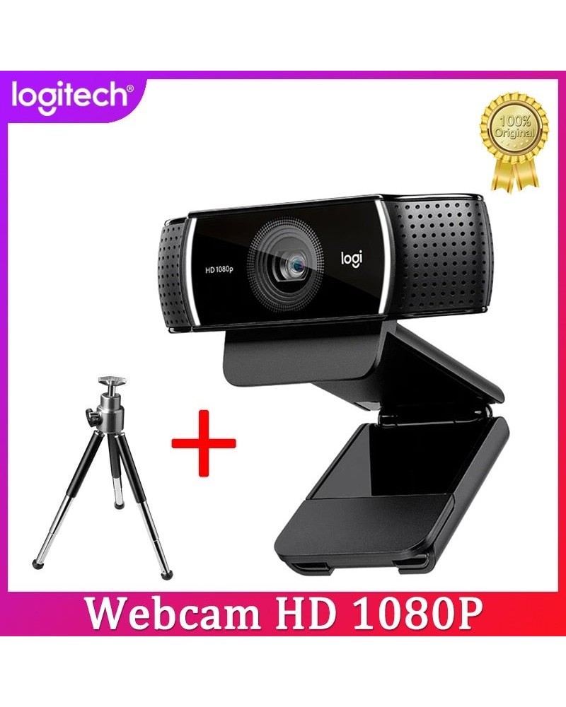 Logitech Pro C922 Autofocus Built-in Stream Webcam 1080p HD $51.44 Webcam & Microphone