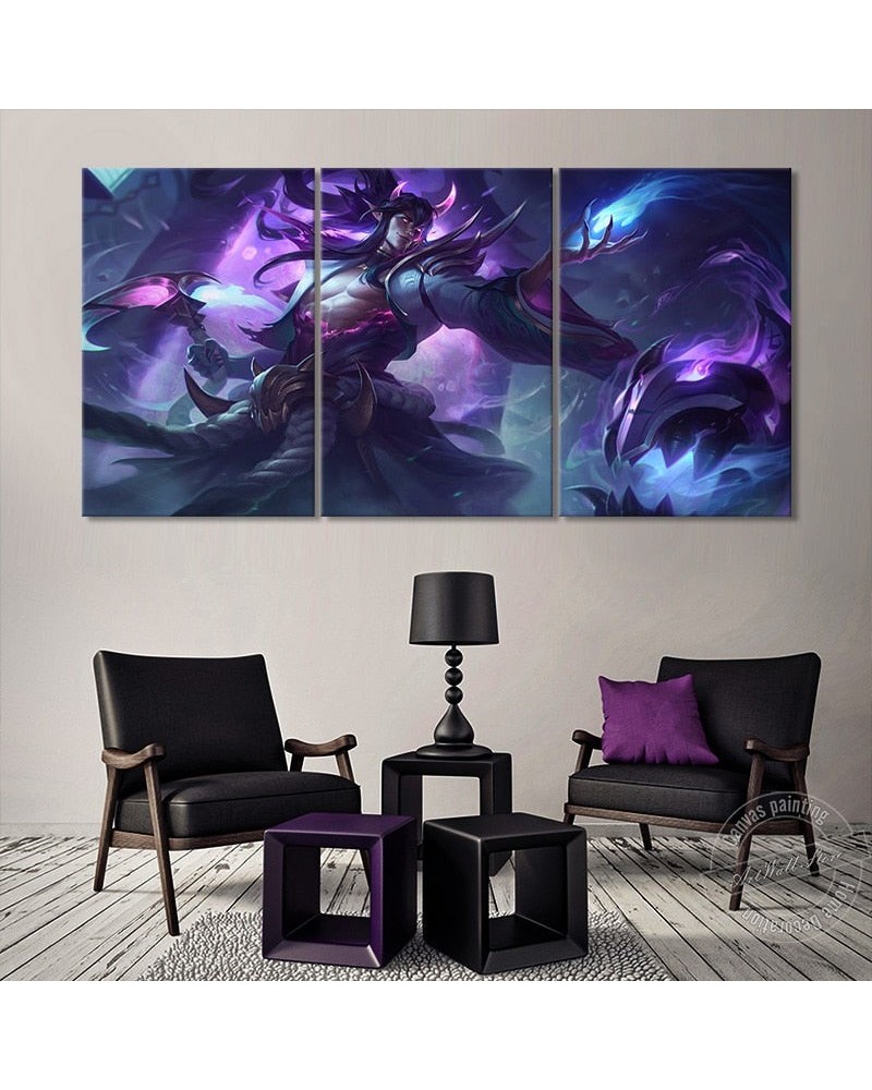 Thresh "The Chain Warden Soul Hunter" Poster - Canvas Painting $12.51 Posters