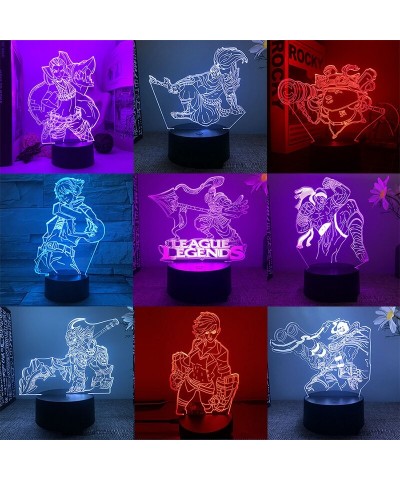 League Of Legends All Champions 3D Led Nightlight Collection $12.45 3D Led Nightlight Figures