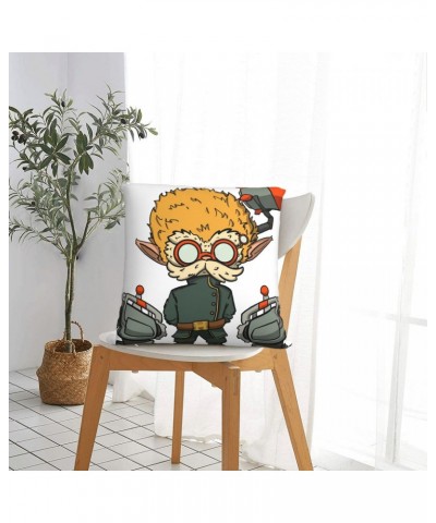 Tiny Heimerdinger Polyester Cushion Cover $4.45 Home Décor