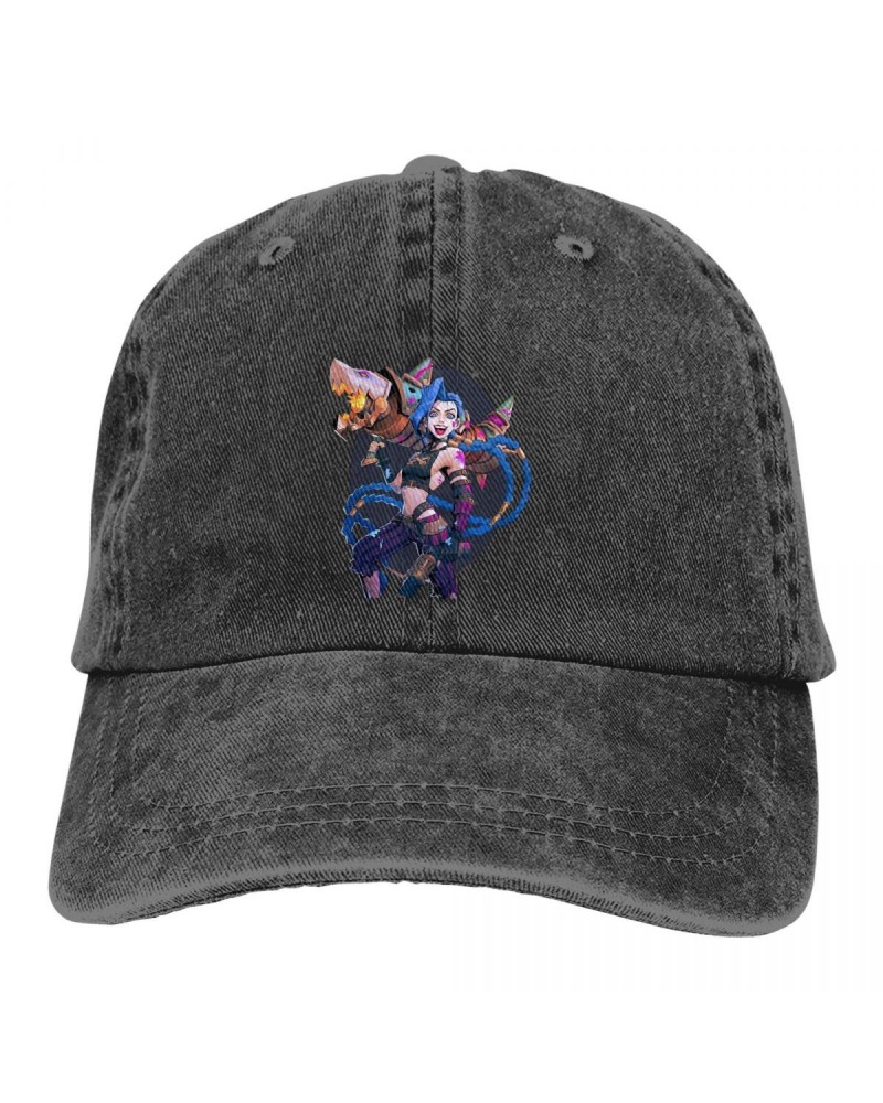 Jinx Hip Hop Caps Arcane $9.96 Hats and Beanies