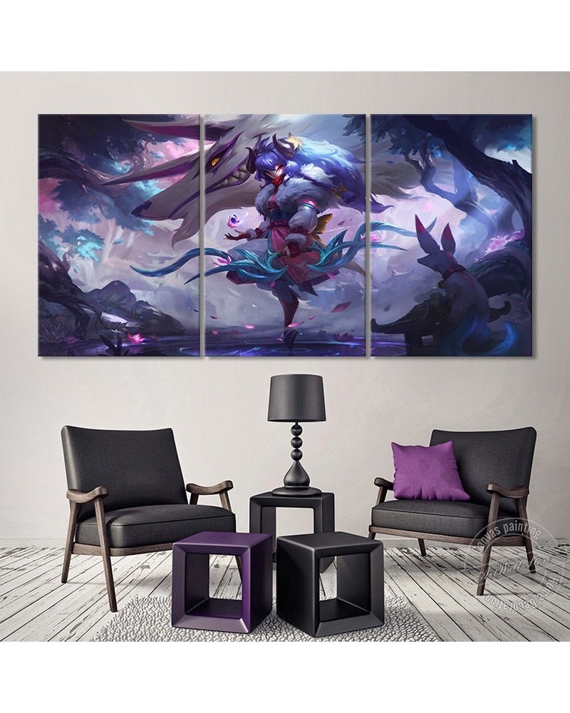 "Spirit Blossom" Kindred Eternal Hunters Poster - Canvas Painting $15.92 Posters