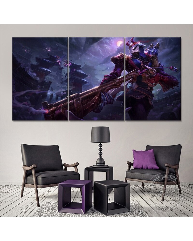 Blood Moon Jhin Poster - Canvas Painting $11.49 Posters