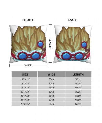 Heimerdinger Throw Pillow Case $6.95 Home Décor